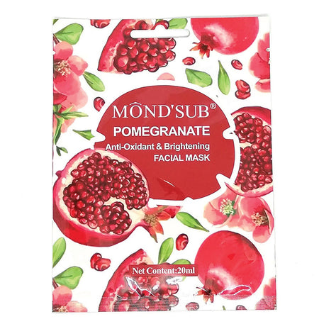 ماسك وجه Mondsub Pomegranate Anti Oxidant & Brightening Facial Mask