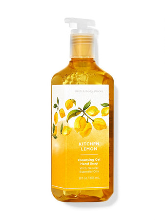 Bath & Body Works Kitchen Lemon Gel Liquid Soap