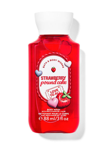 Bath & Body Works Strawberry Pound Cake Shower Gel