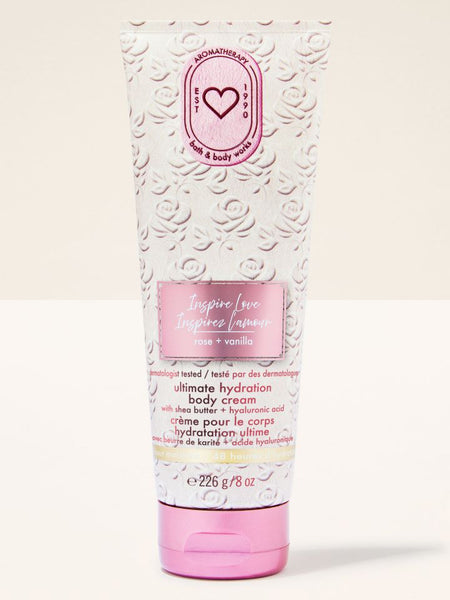 Bath & Body Works Inspire Love: Rose + Vanilla Body Cream