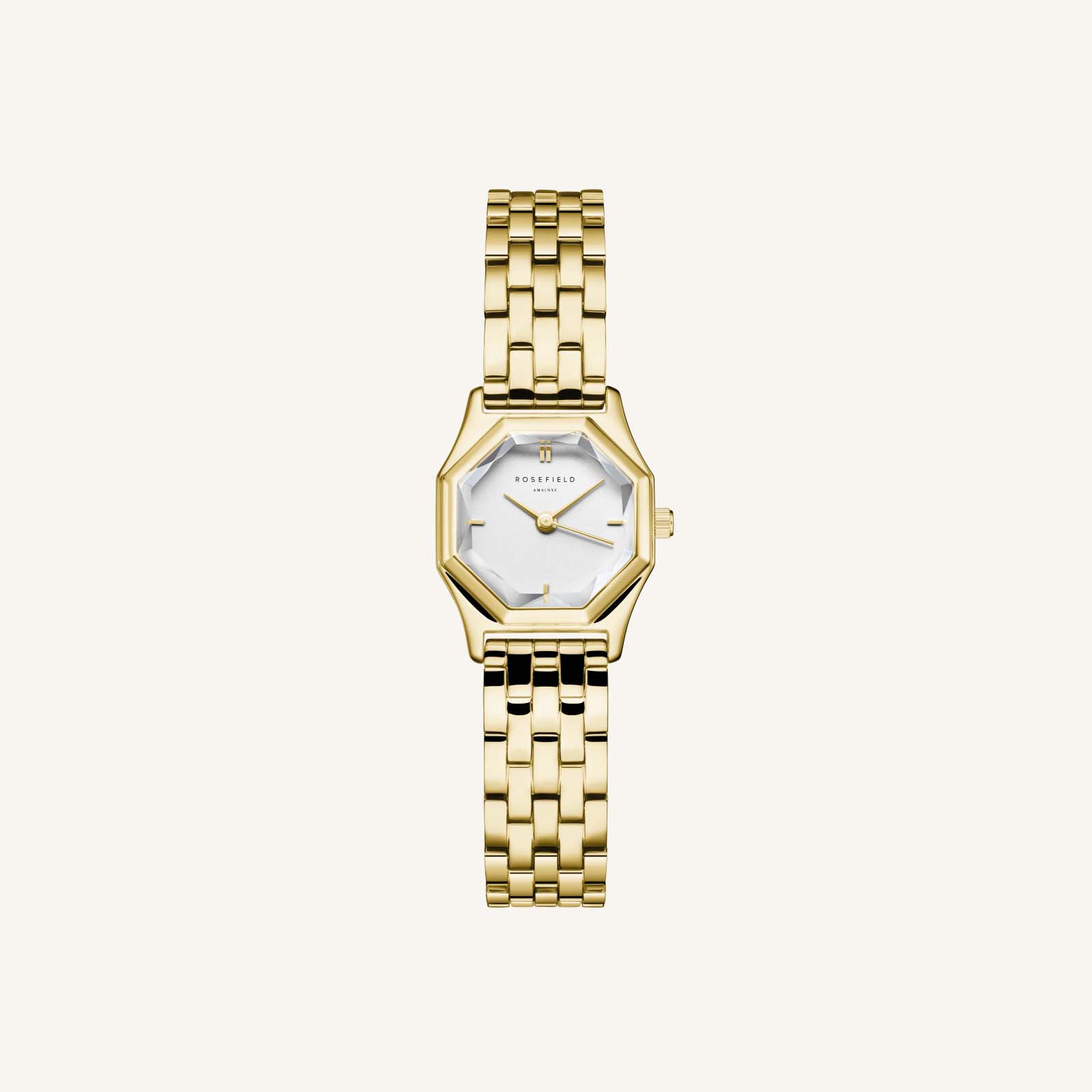 Rosefield Gemme Gold Watch