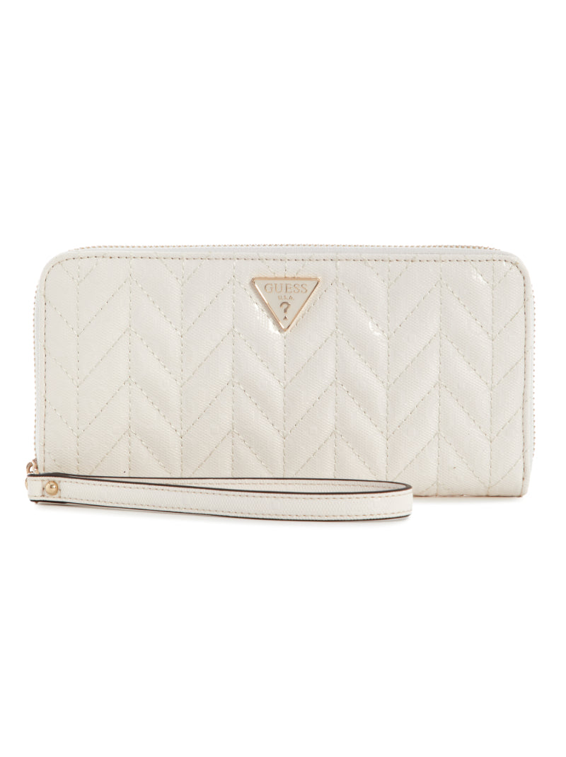 Guess Stacey Slg Large Zip Around Wallet