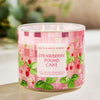 Bath & Body Works Strawberry Pound Cake 3-Wick Scented Candle