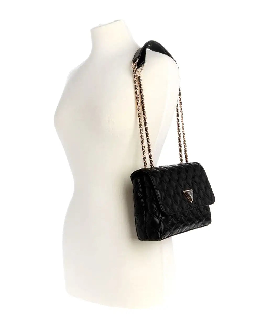 Guess Giully 2 Compartment Convertible Flap Bag