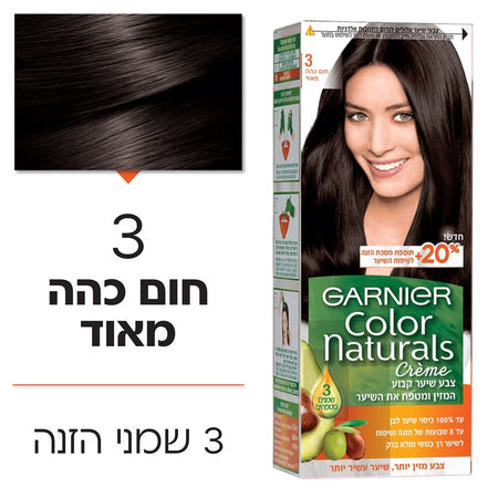 Garnier 3 Brown Hair Color Hair Color