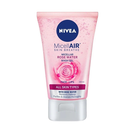Nivea Rose Care Facial Wash Gel Face Cleanser