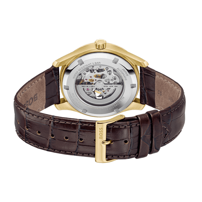 Hugo Boss Principle Skeleton Watch