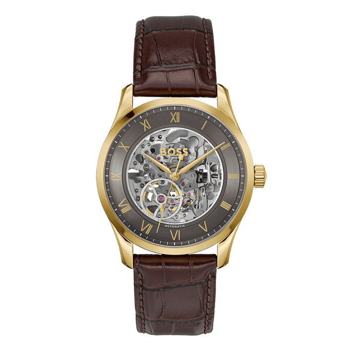 Hugo Boss Principle Skeleton Watch