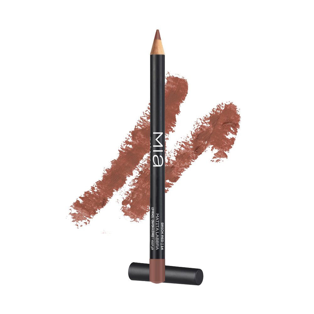Mia Lip Pencil 14 Brick Red