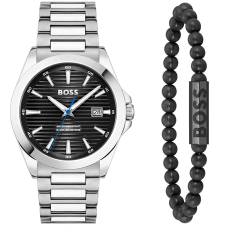 Hugo Boss Strike Giftset Watch and Bracelet Set