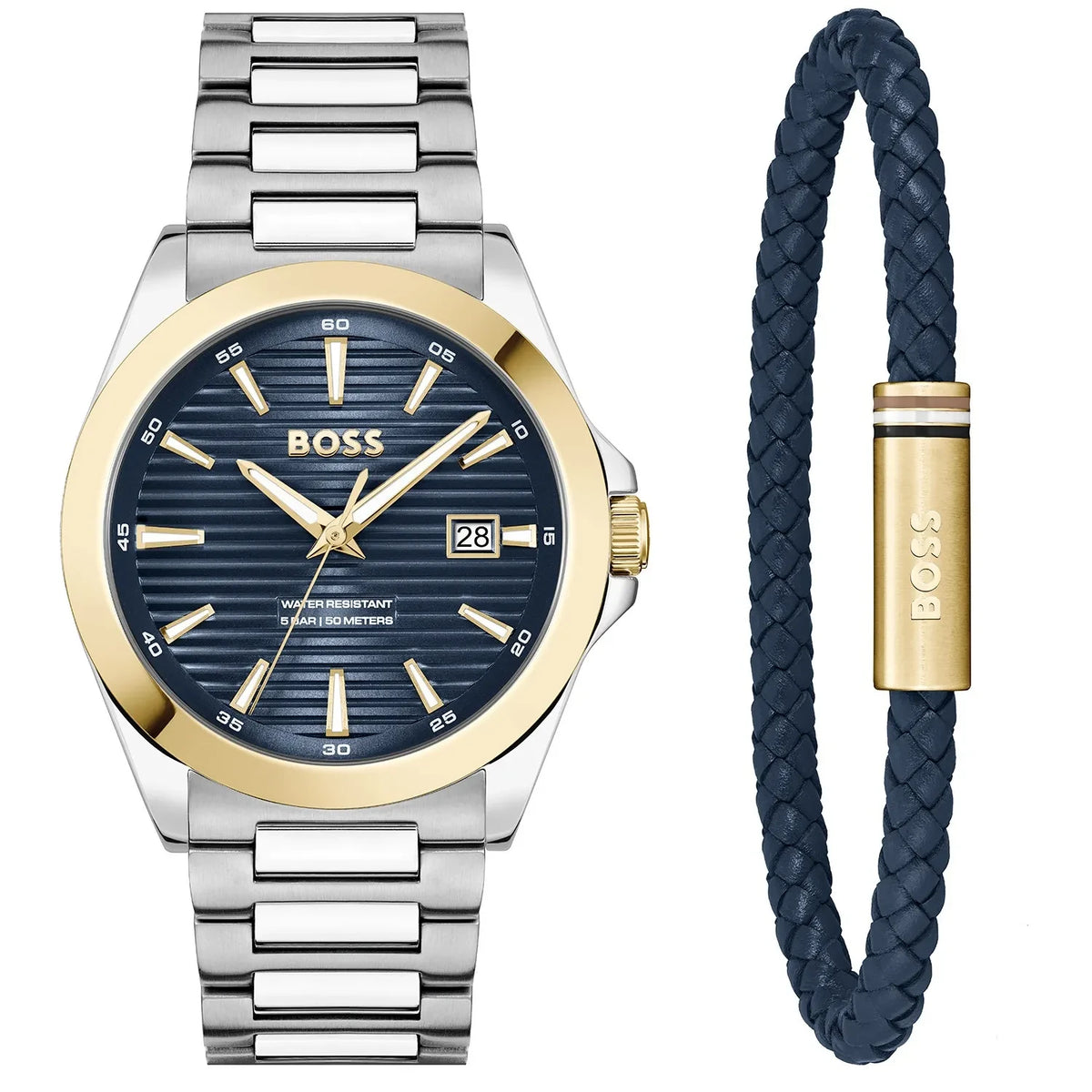 طقم ساعة وسوار هيوجو بوس Strike Giftset