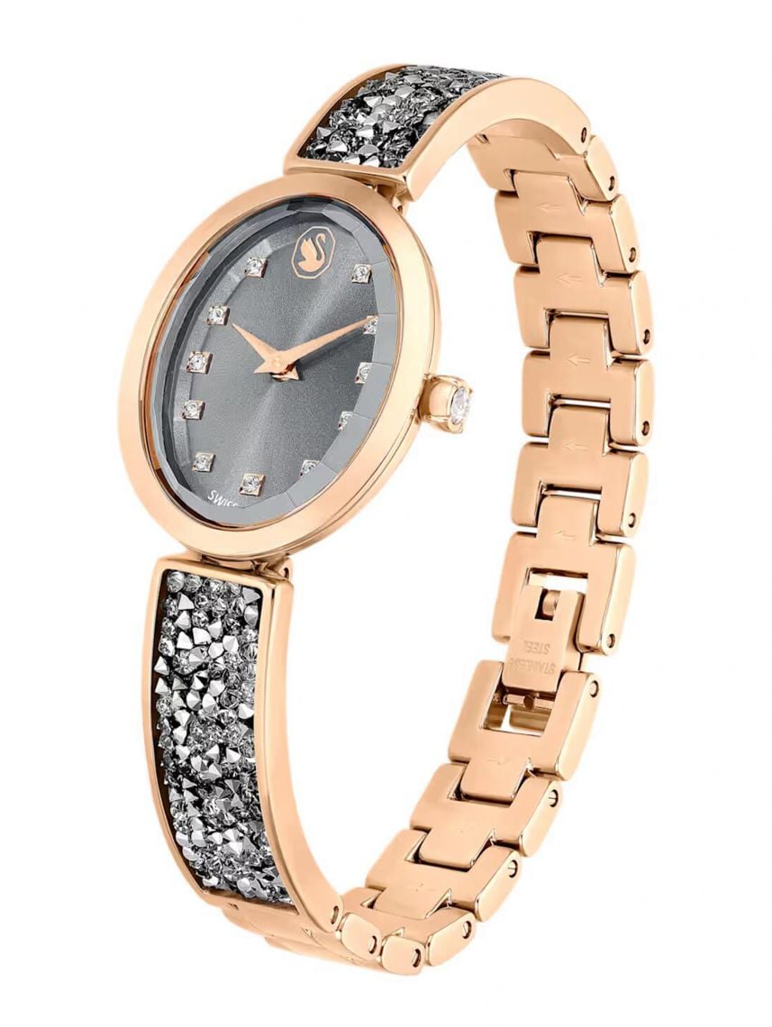 Swarovski Crystal Rock Oval Watch