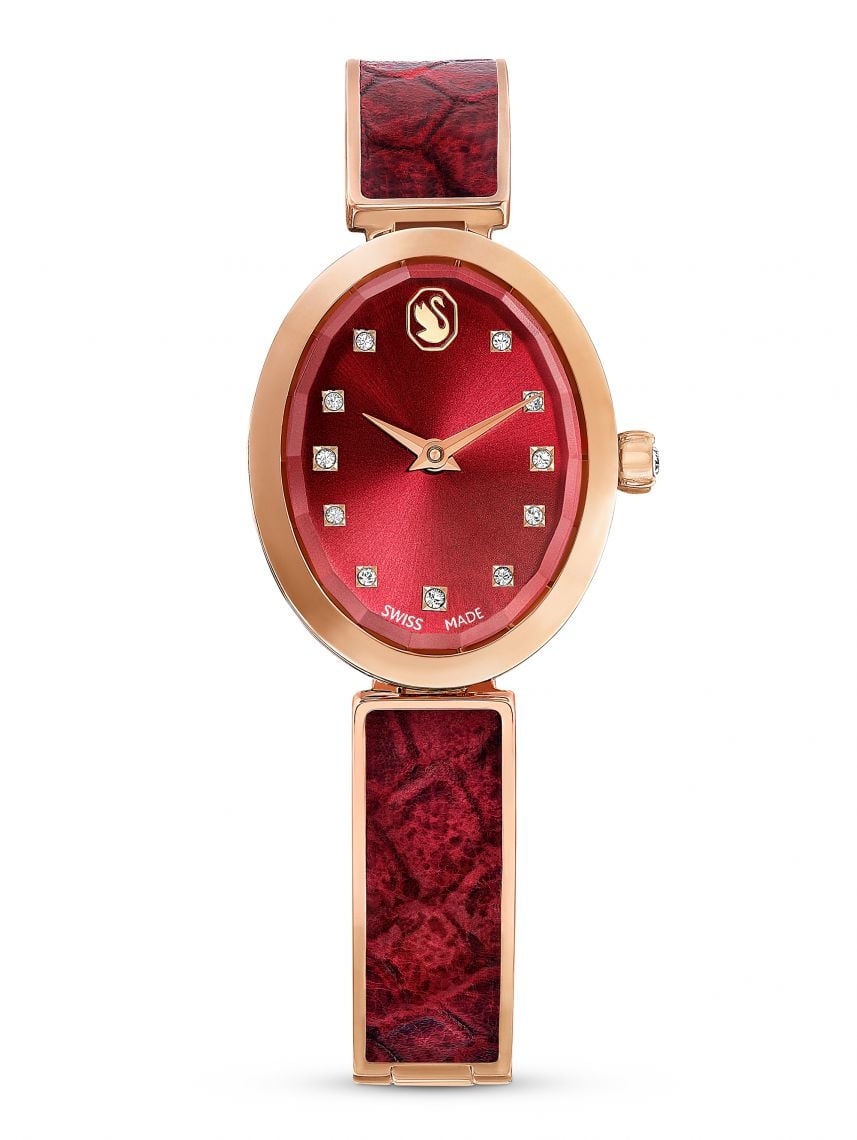 Swarovski Crystal Rock Oval Watch