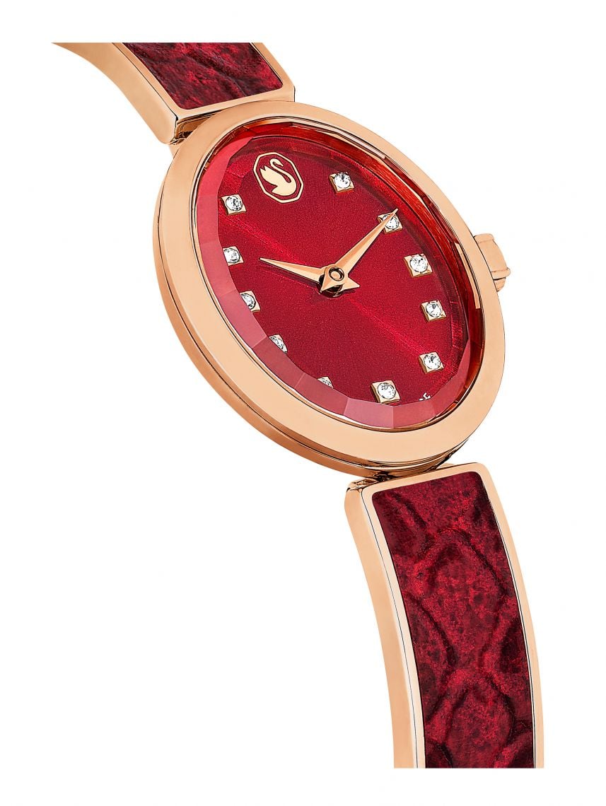 Swarovski Crystal Rock Oval Watch