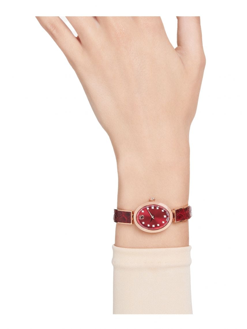 Swarovski Crystal Rock Oval Watch