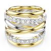 Swarovski Hyperbola Ring