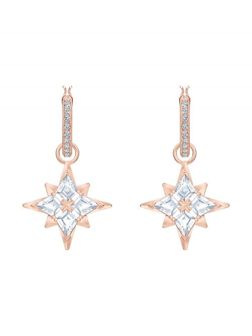 Swarovski Swa Symbol Earrings