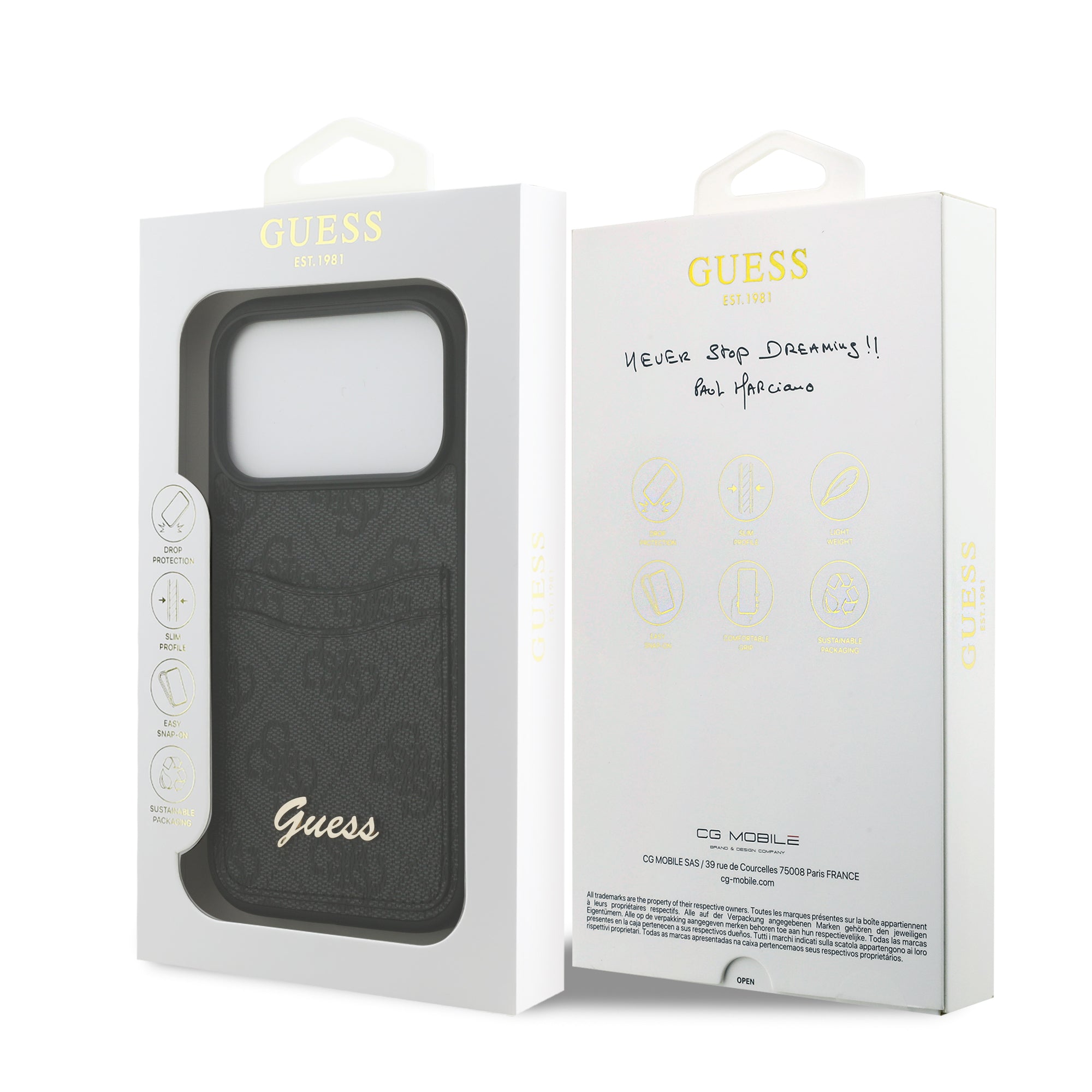 Guess Iphone 17  Pro Max + Iphone 18 Pro Max Phone Case