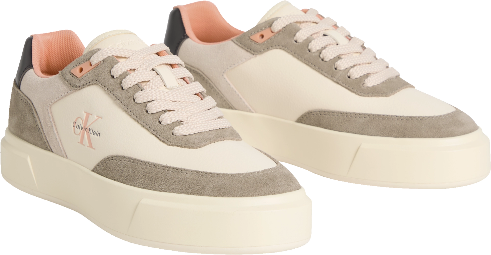 Calvin Klein Prime Cupso Laceup Lth-Su Sneaker