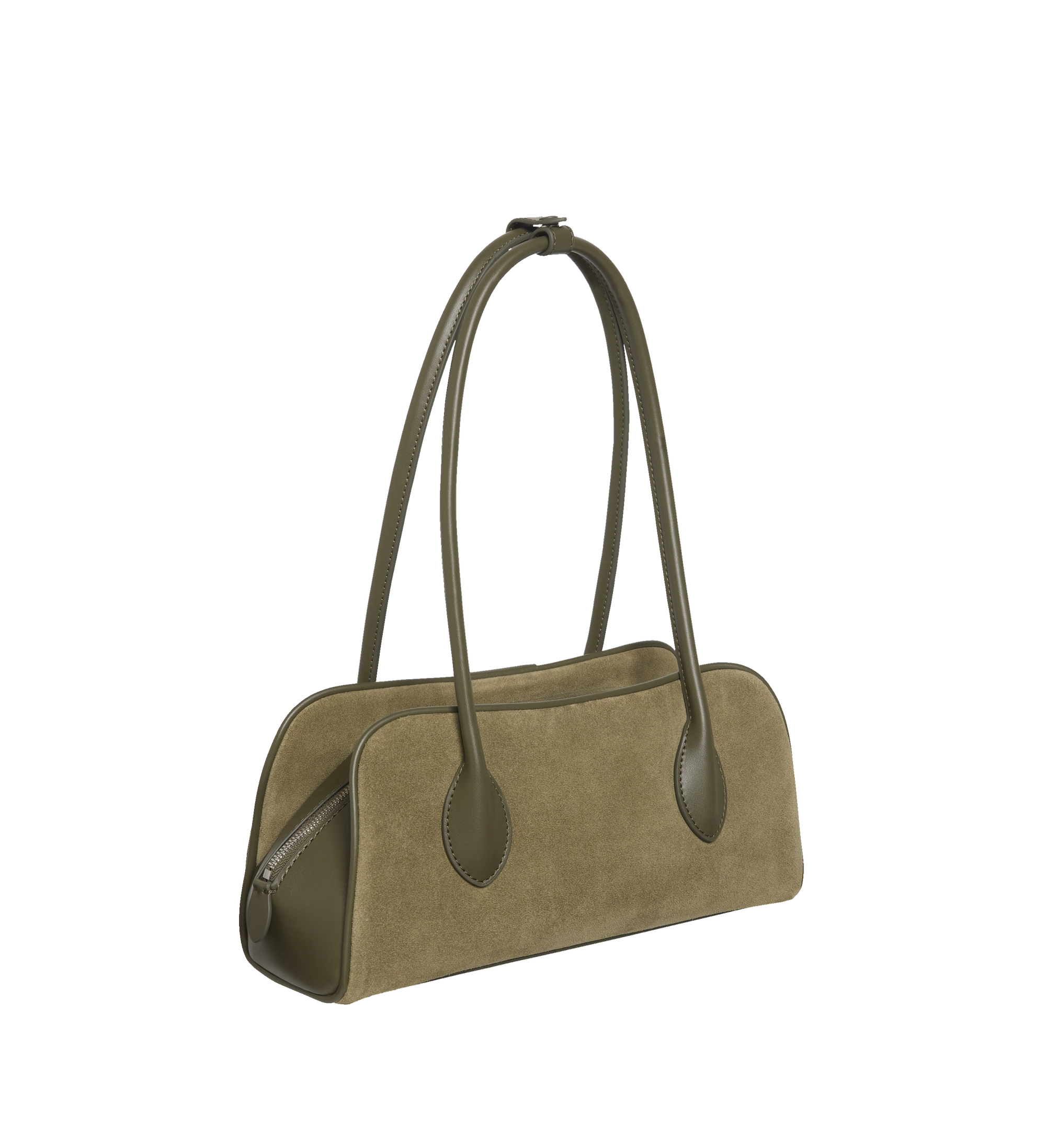 حقيبة كالفين كلاين Emblem Trio Suede Shoulder