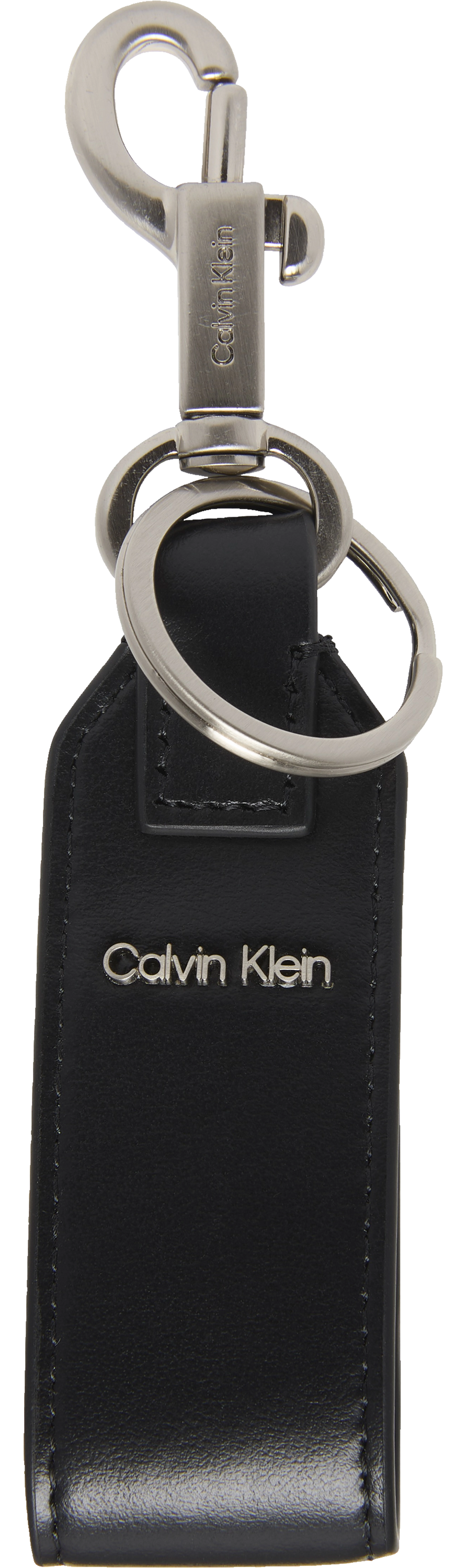 Calvin Klein Raised Logo Key Fob Keychain