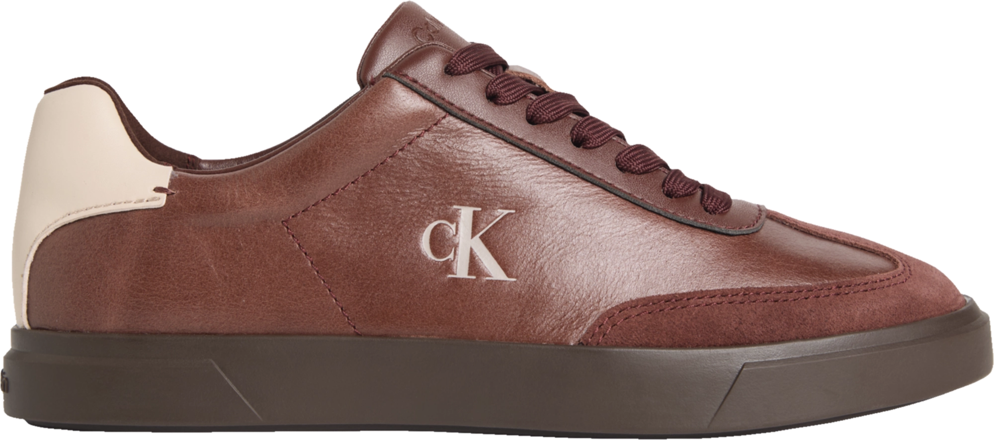 Calvin Klein Low Pro Cups Wingt Text Lth Sue Sneaker