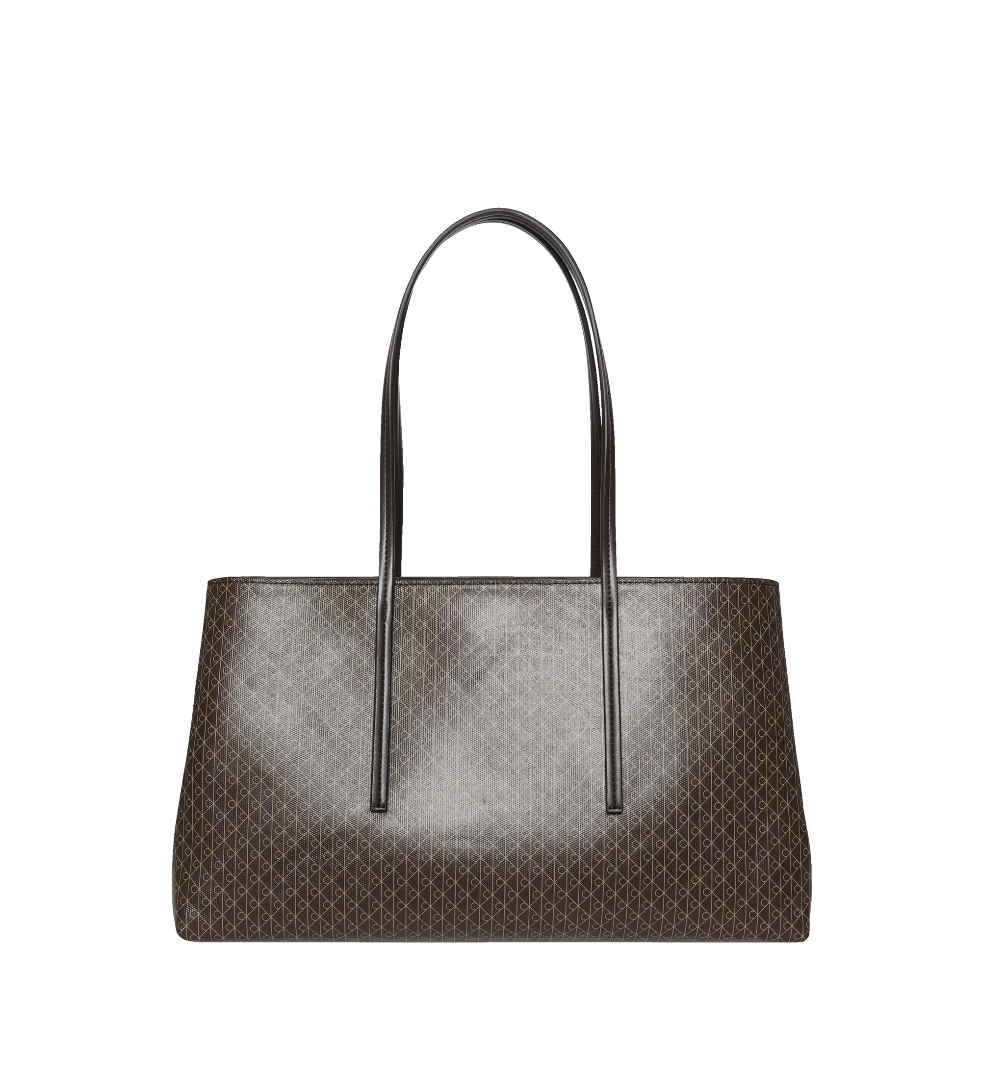 حقيبة كالفين كلاين Emblem Aop Medium Work Tote