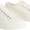 Calvin Klein Vulc Flatf Laceup Lth Fur Sneaker