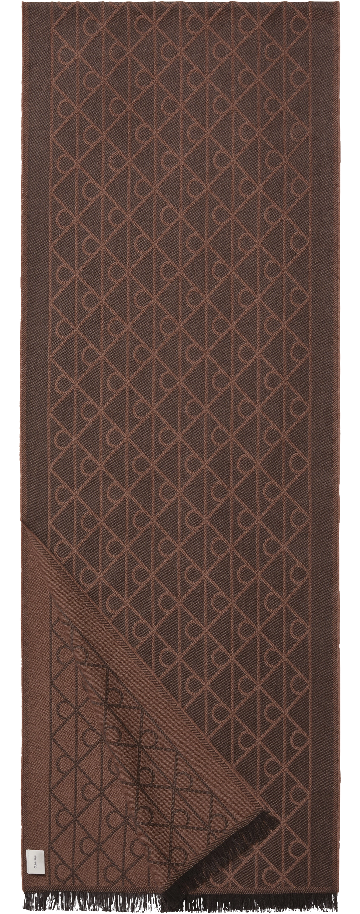 Calvin Klein Tonal Aop Jcq Lw Scarf