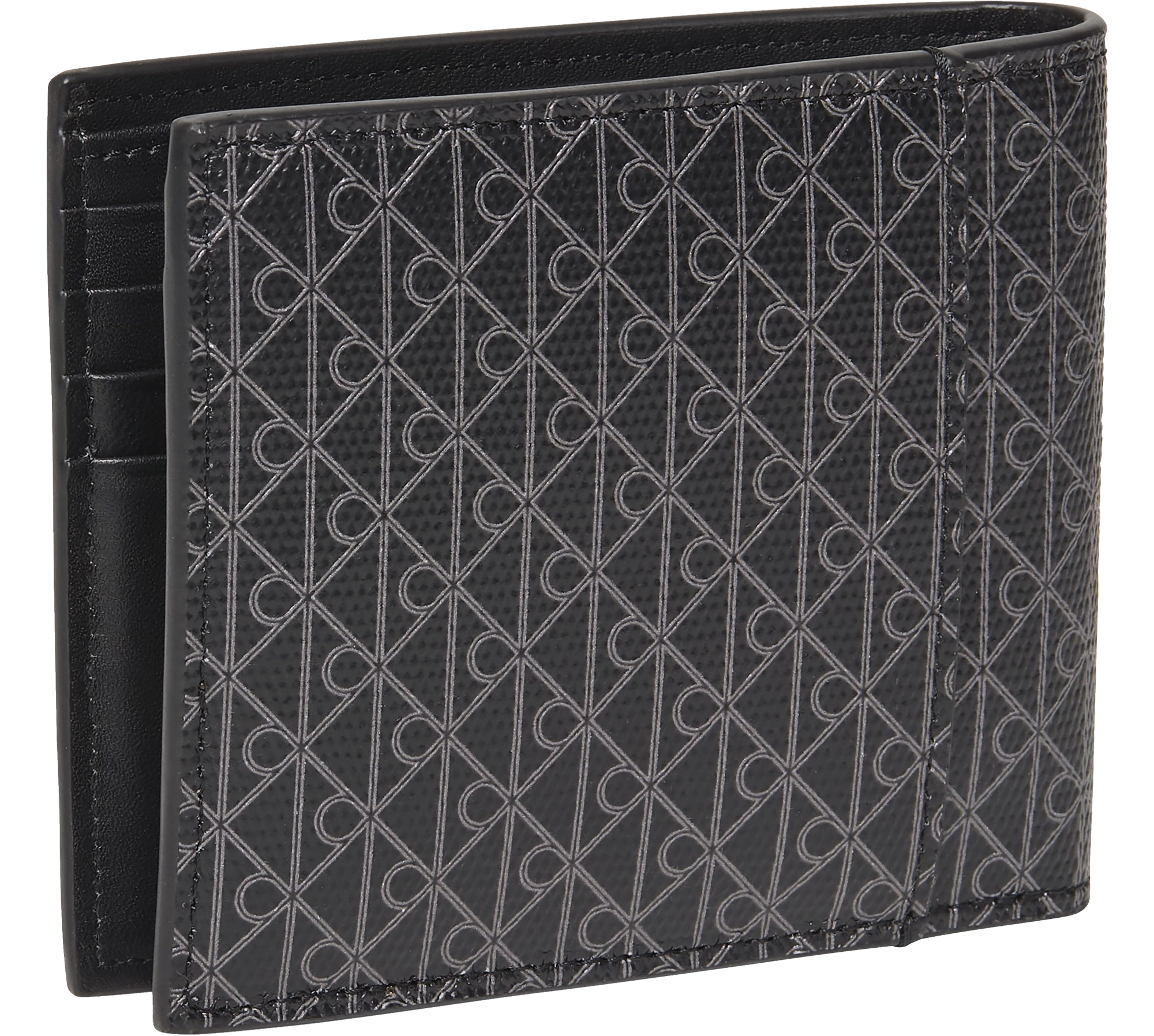 محفظة كالفين كلاين Emblem Aop Coated Billfold W Co
