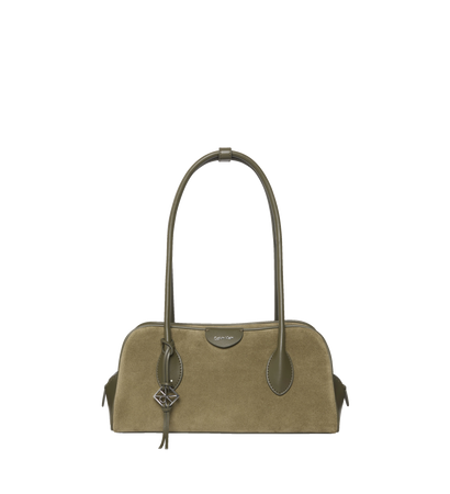 حقيبة كالفين كلاين Emblem Trio Suede Shoulder