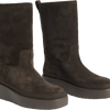 حذاء كالفين كلاين Flatform Mid Boot Suede Wl