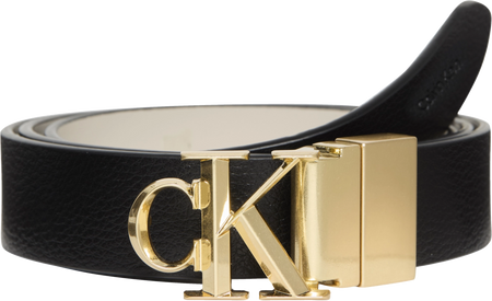 Calvin Klein Facted Buckle 25mm Rev Adj M Belt