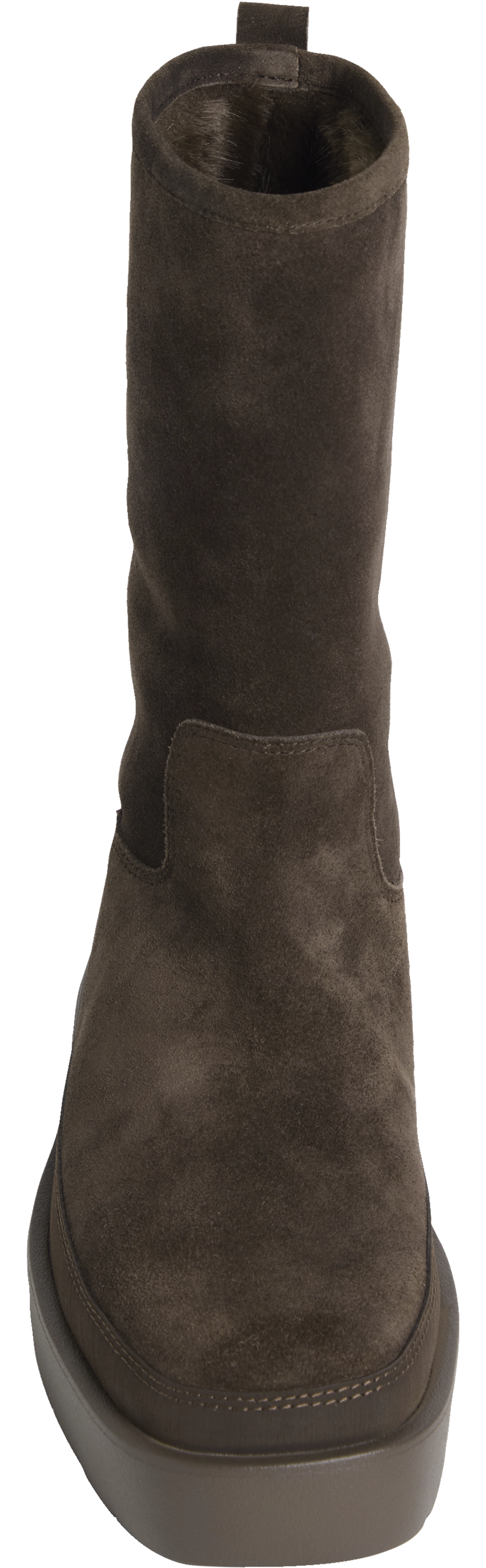 حذاء كالفين كلاين Flatform Mid Boot Suede Wl