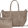 حقيبة كالفين كلاين Woven Sueded Mini Tote Crossbody