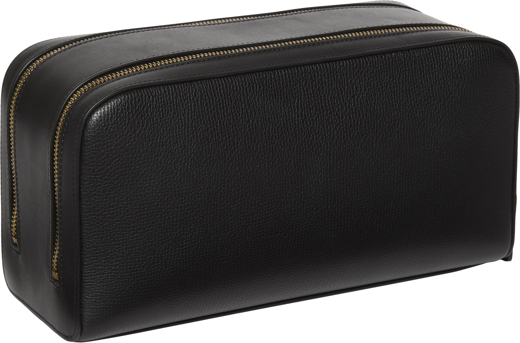Calvin Klein Premium Leather Dopp Kit Bag