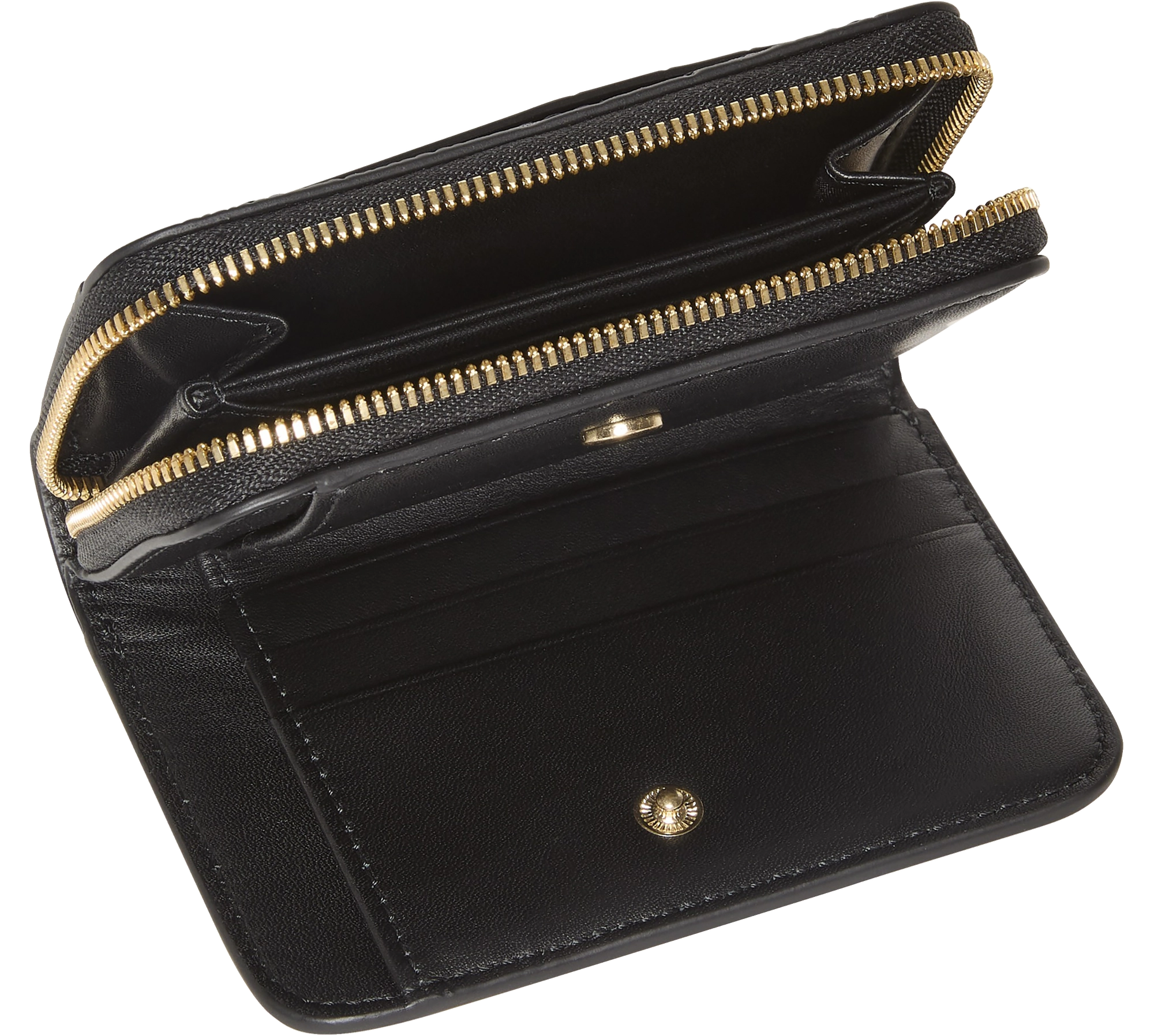 Calvin Klein Croc Medium Flap Zip Around Wallet