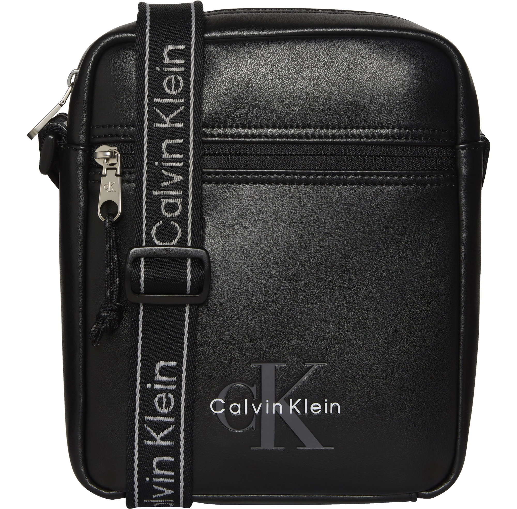 Calvin Klein Bold Logo Webbing Reporter Bag