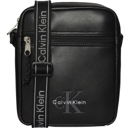 Calvin Klein Bold Logo Webbing Reporter Bag