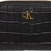 Calvin Klein Croc Medium Flap Zip Around Wallet
