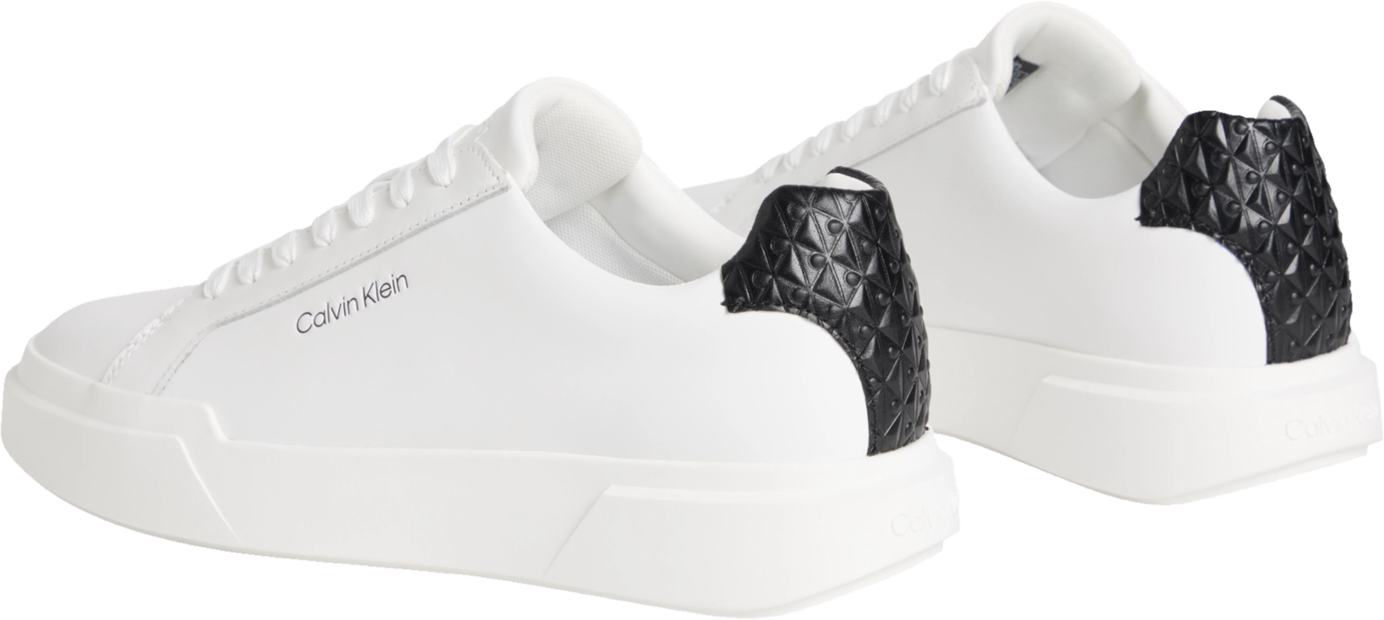 Calvin Klein Chunky Cups Laceup Lth Aop Bt Sneaker