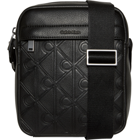 Calvin Klein Emblem Aop Deboss Reporter Bag