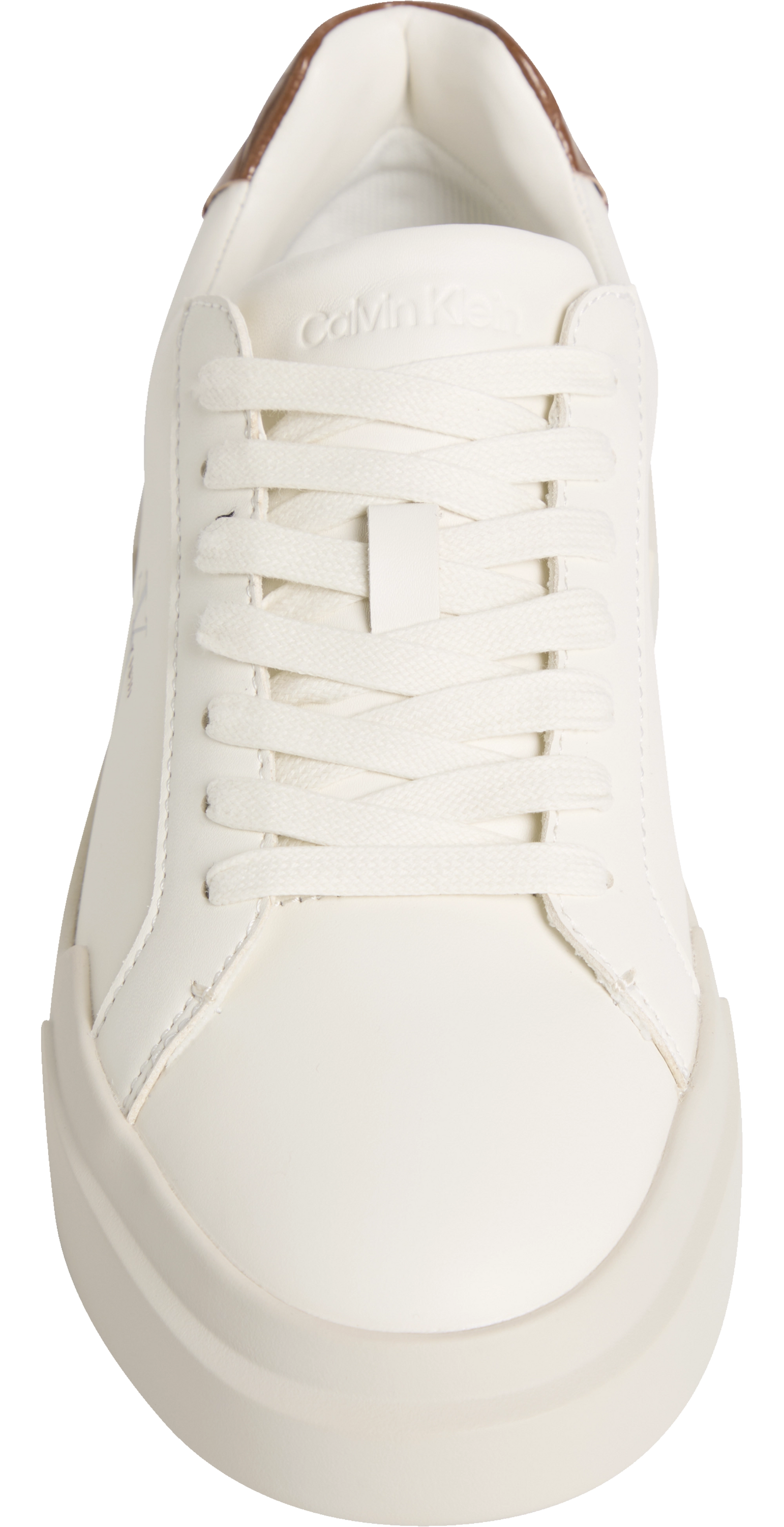 Calvin Klein Chunky Cups Laceup Lth Bt Croc Sneaker