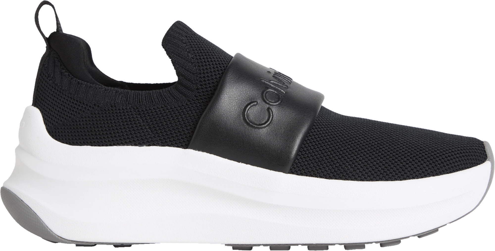 Calvin Klein Chunky Run Slipon Knit Logo Tape Shoe