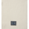 Calvin Klein Monologo Patch Rib Knit Scarf