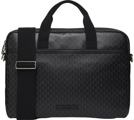 Calvin Klein Emblem Aop Coated Commuter Lapto Bag