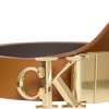 Calvin Klein Facet Pebble Rev Adj 25mm Belt