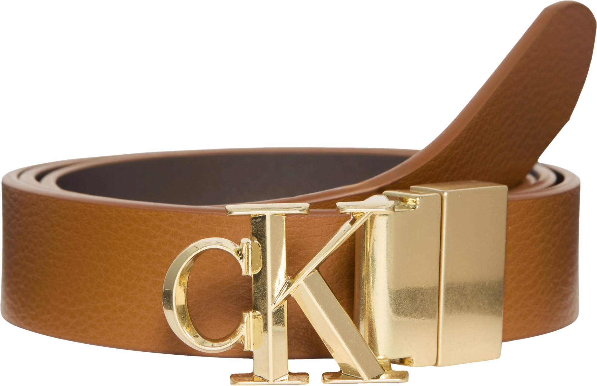 Calvin Klein Facet Pebble Rev Adj 25mm Belt