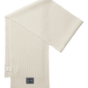 Calvin Klein Monologo Patch Rib Knit Scarf