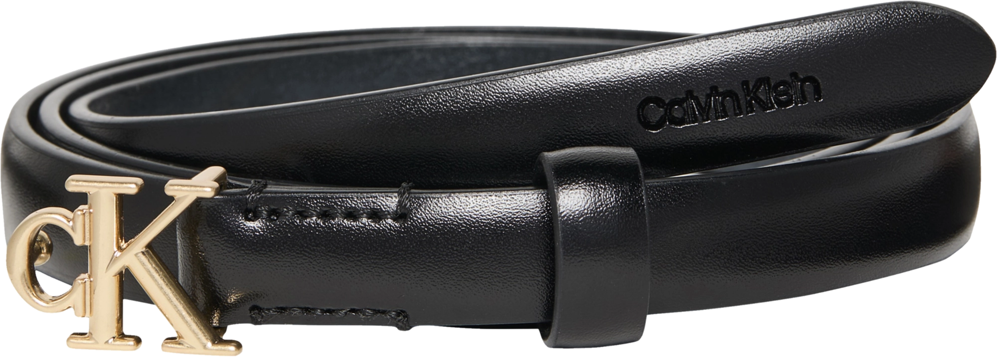 Calvin Klein Round Buckle Smooth 15mm Belt